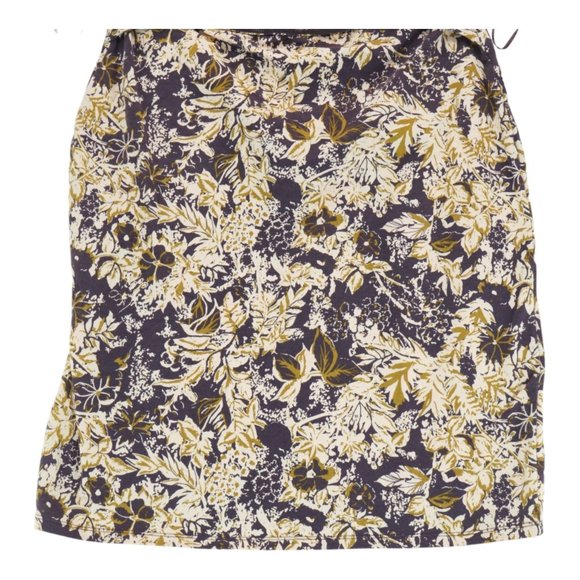 Free People Size S/P Brown Floral Bodycon Dress Women's - Picture 4 of 4